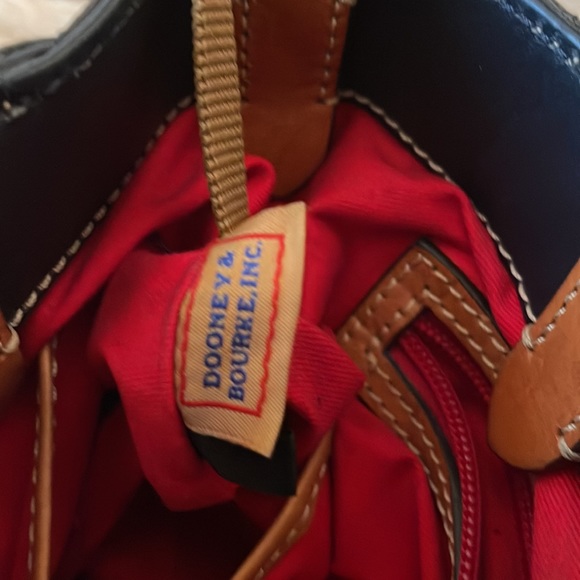 Dooney & Burke black leather purse - Picture 7 of 13